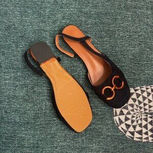 Womens Sling Back Shoes - Size US 9.5 / EU 41